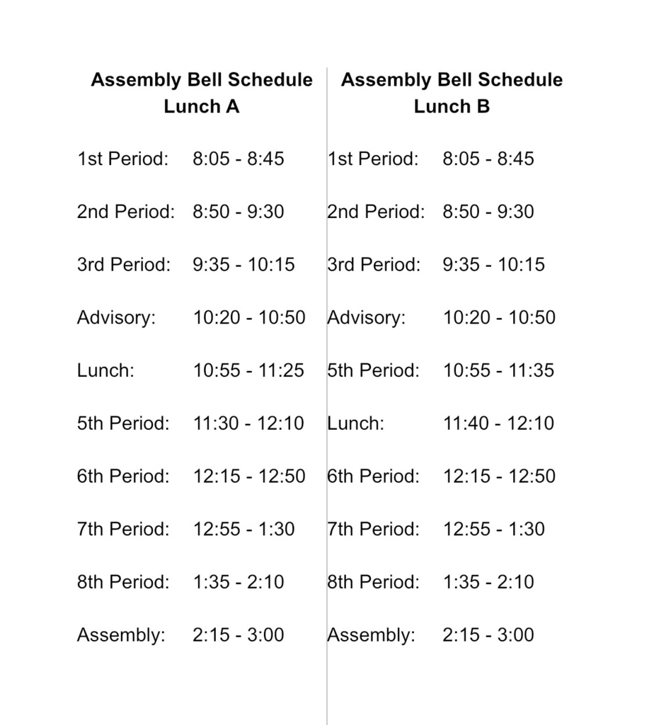 assembly bell schedule 22-23